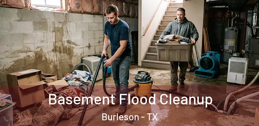  Basement Flood Cleanup Burleson - TX