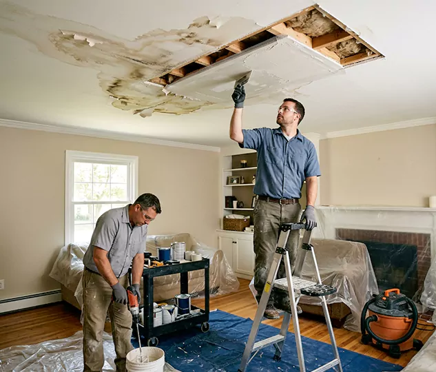 Trusted Burleson Ceiling Water Damage Repair Contractor