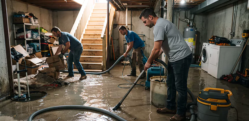 Emergency Basement Flooding Clean Up Service in Burleson
