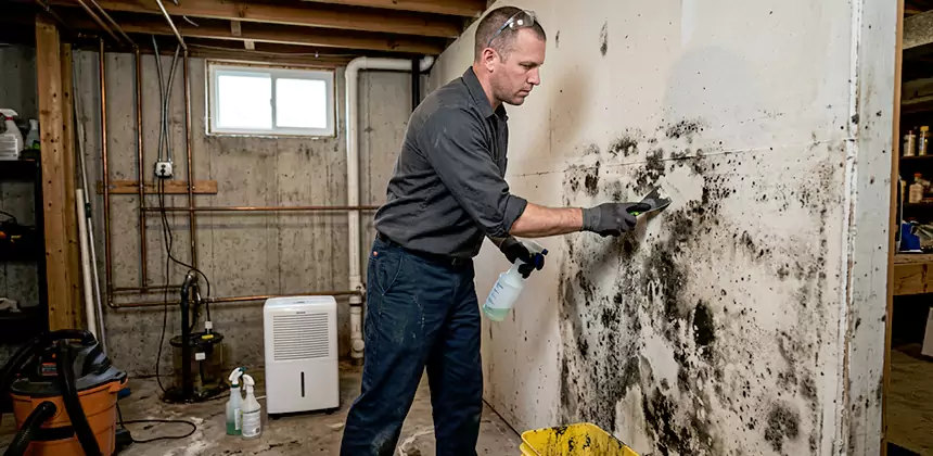Black Mold Removal From Walls in Burleson