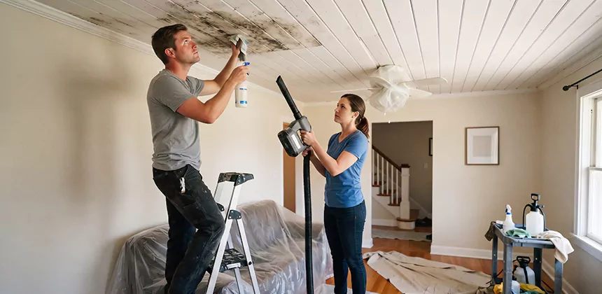Ceiling Mold Treatment in Burleson