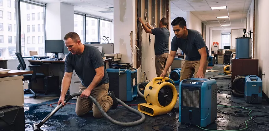 Emergency Commercial Water Damage Repair in Burleson