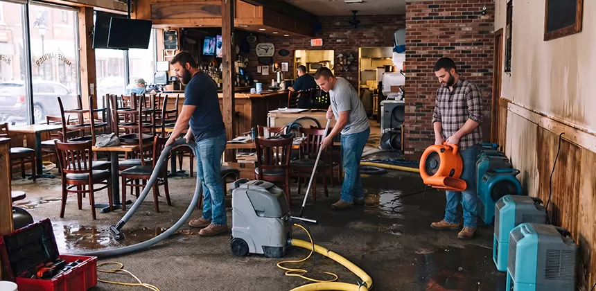 Emergency Commercial Water Damage Restoration in Burleson