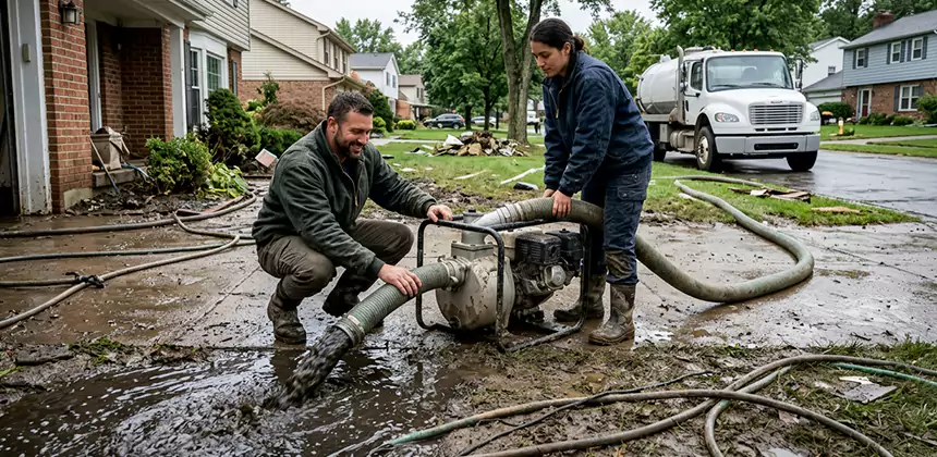 Sewage and Flood Water Removal in Burleson