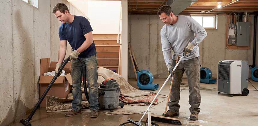 Basement Flood Water Removal in Burleson