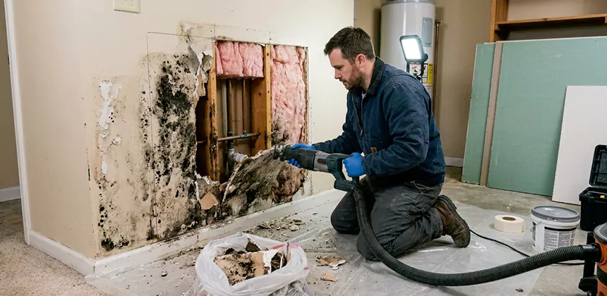 Black Mold Drywall Repair in Burleson