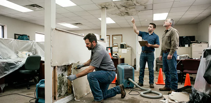 Commercial Mold Damage in Burleson